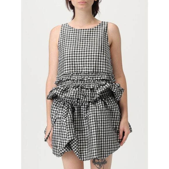 Ganni Top Woman Black